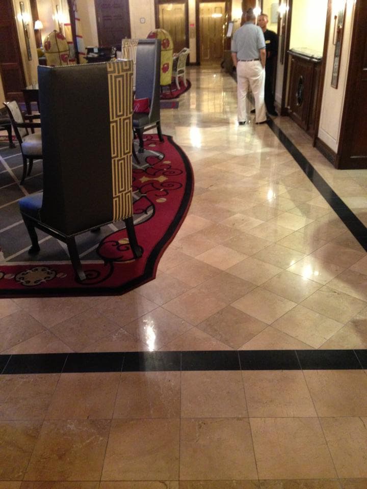 After: Raphael Plaza Marble Floor