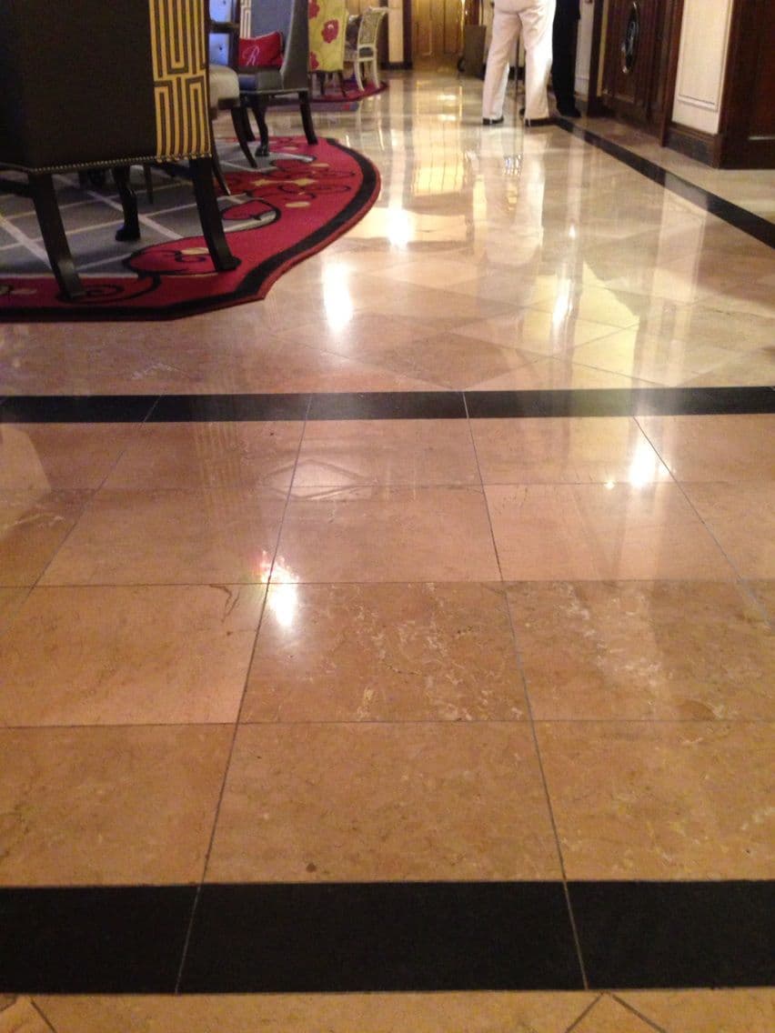 Before: Raphael Plaza Marble Floor