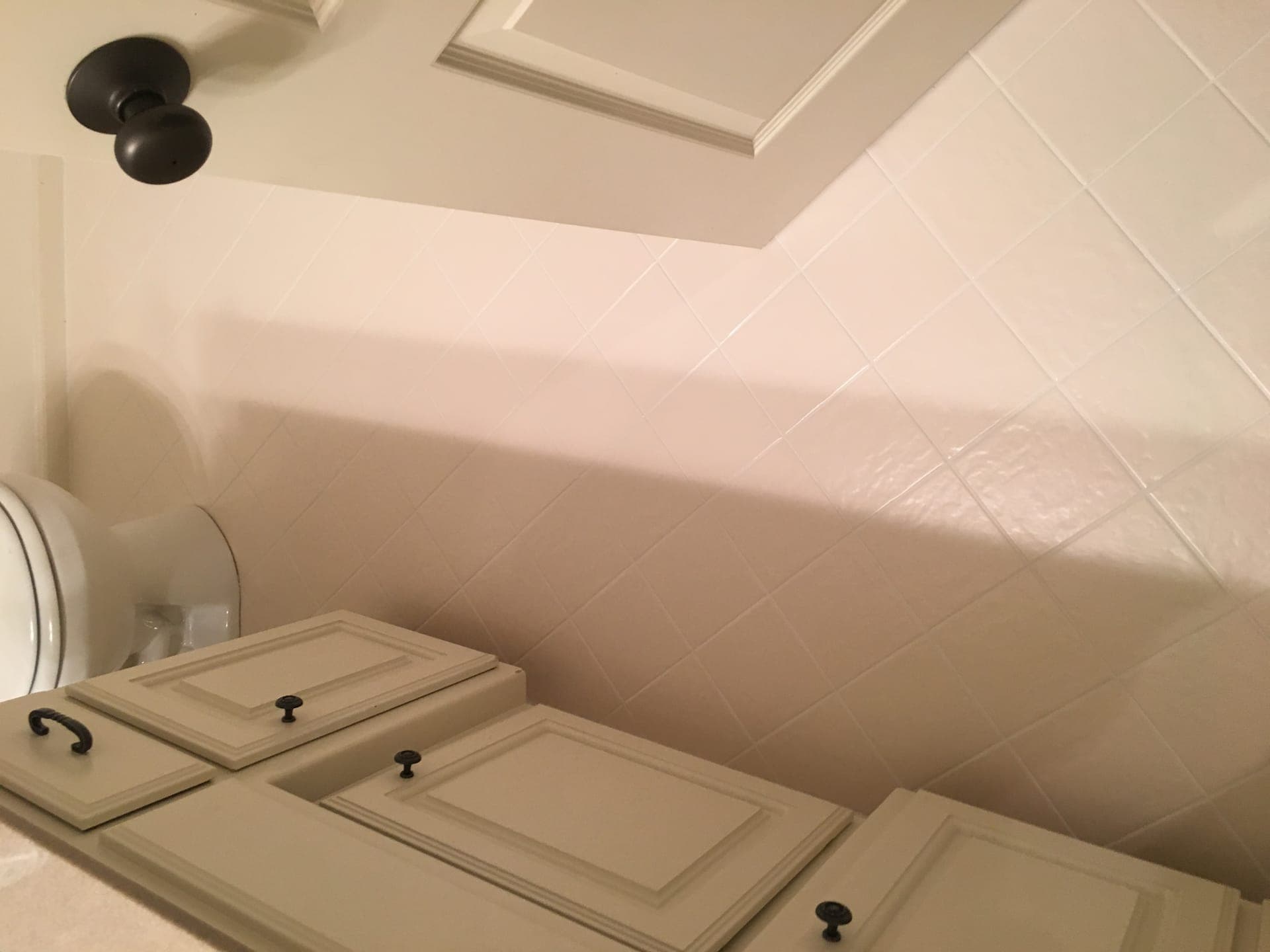 Bathroom Grout Lines Look New Again - After