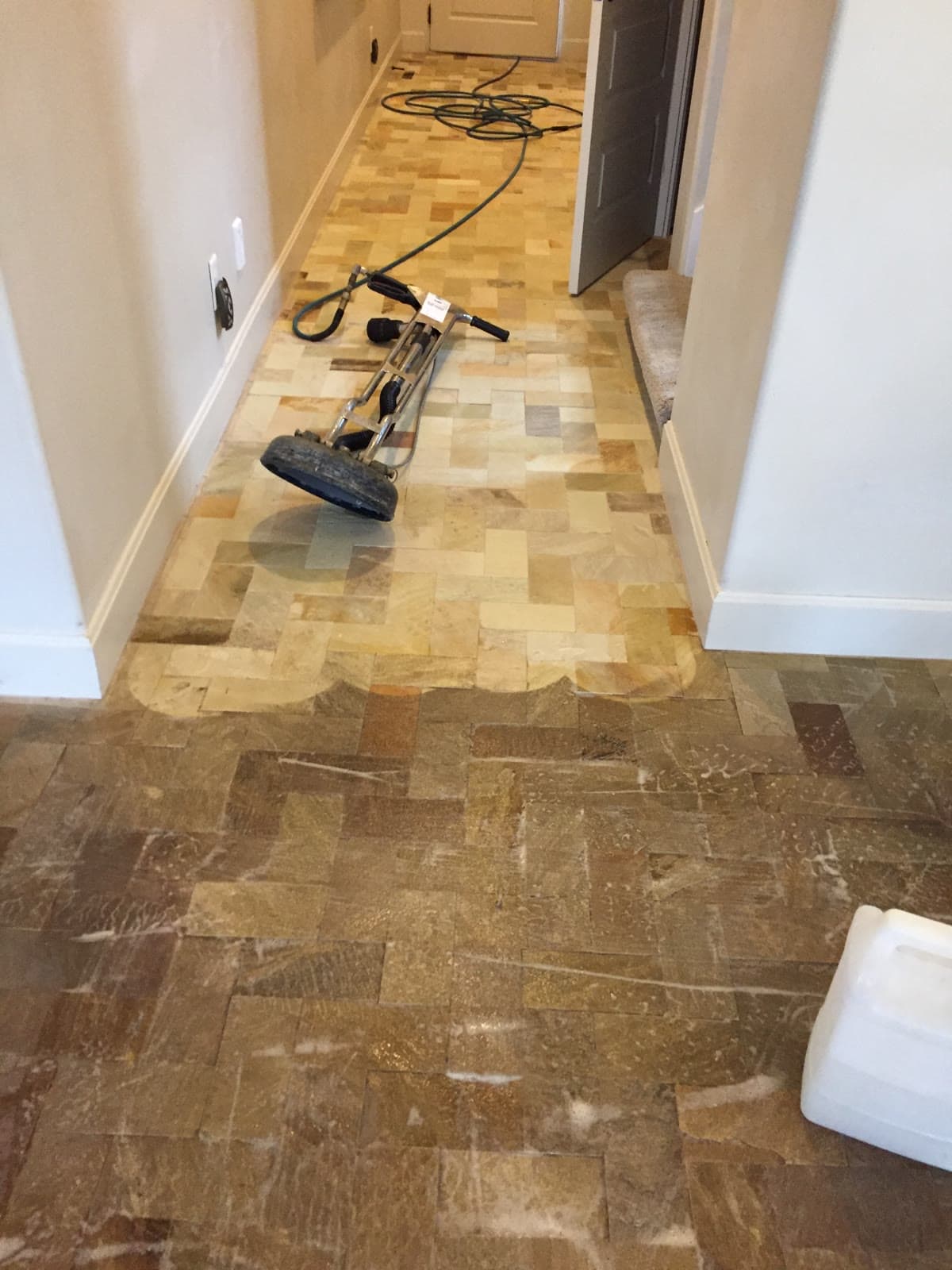 Before - Prairie Village: Mid-Century Terrazzo Restoration