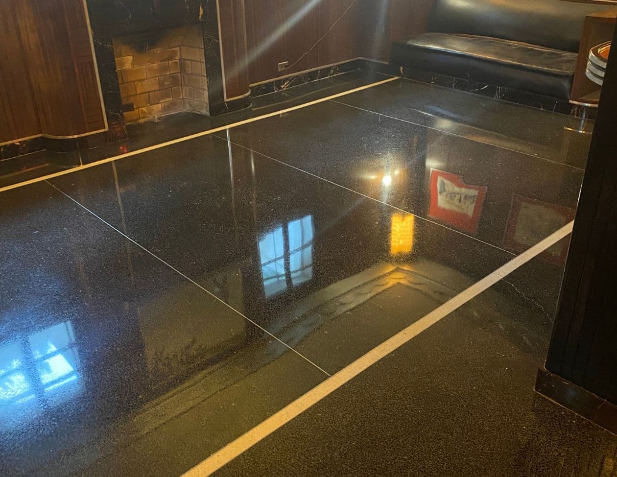 After - Prairie Village: Mid-Century Terrazzo Restoration
