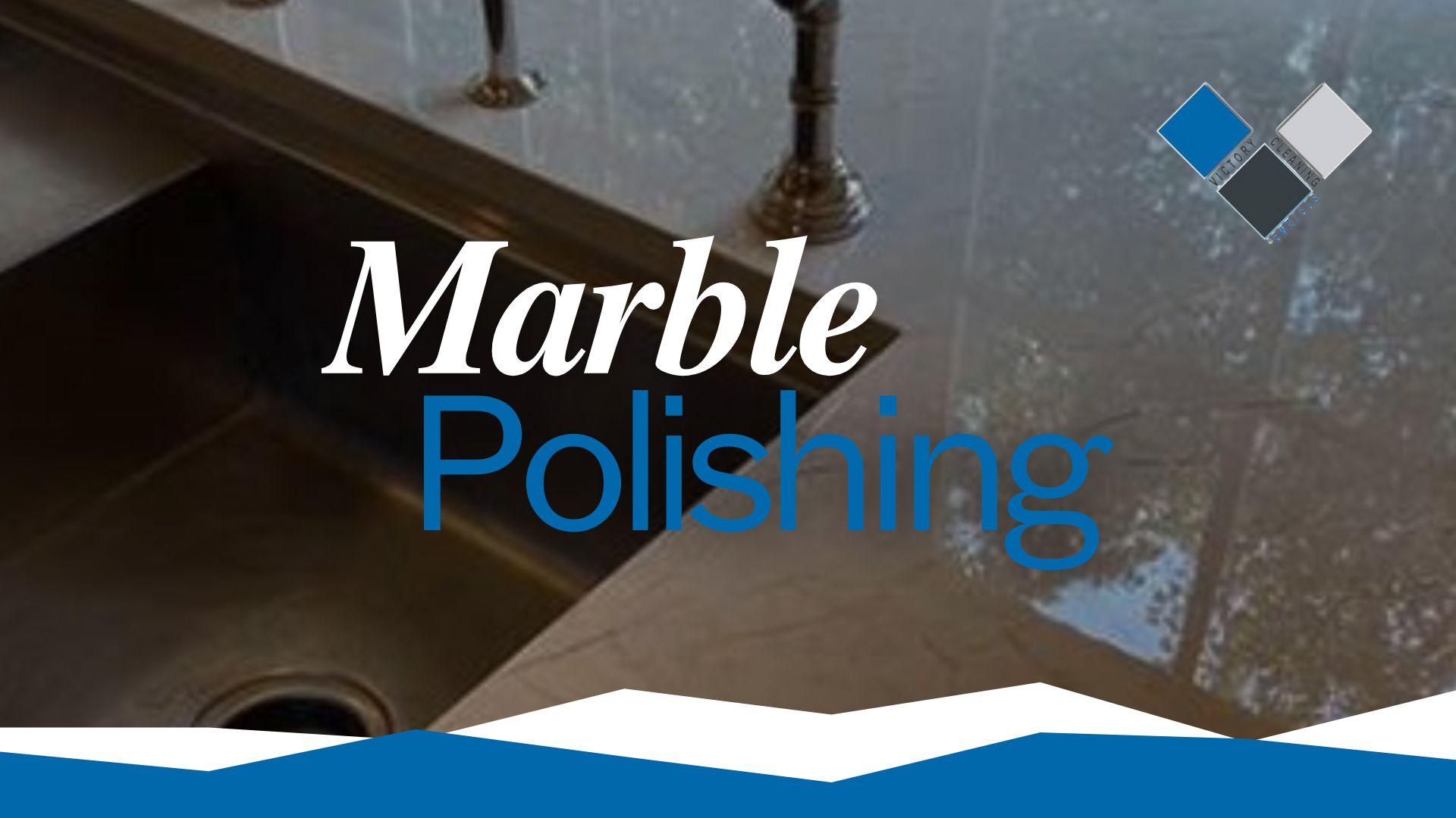polished marble countertop restoration