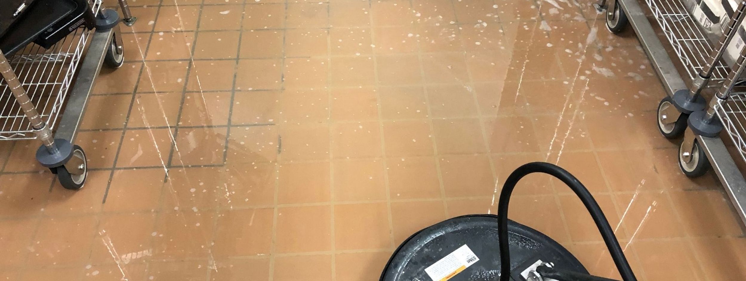 tile and grout cleaning before and after